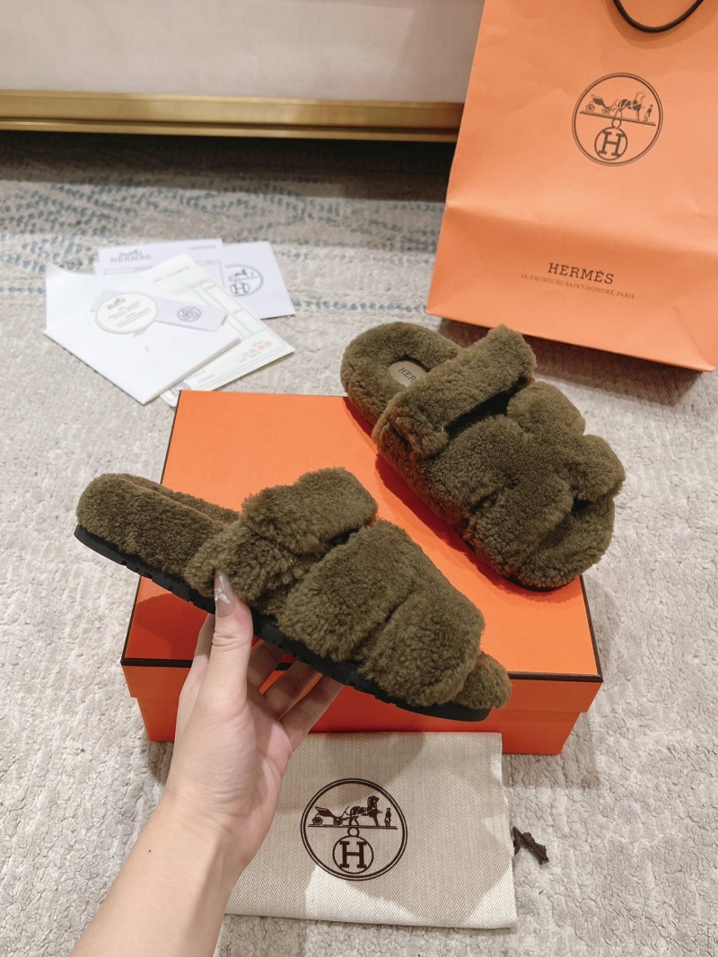 Hermes Slippers